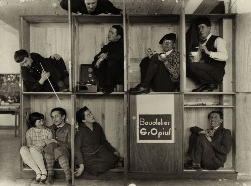 vintageeveryday:Amazing vintage photographs of Bauhaus students from the 1920s.