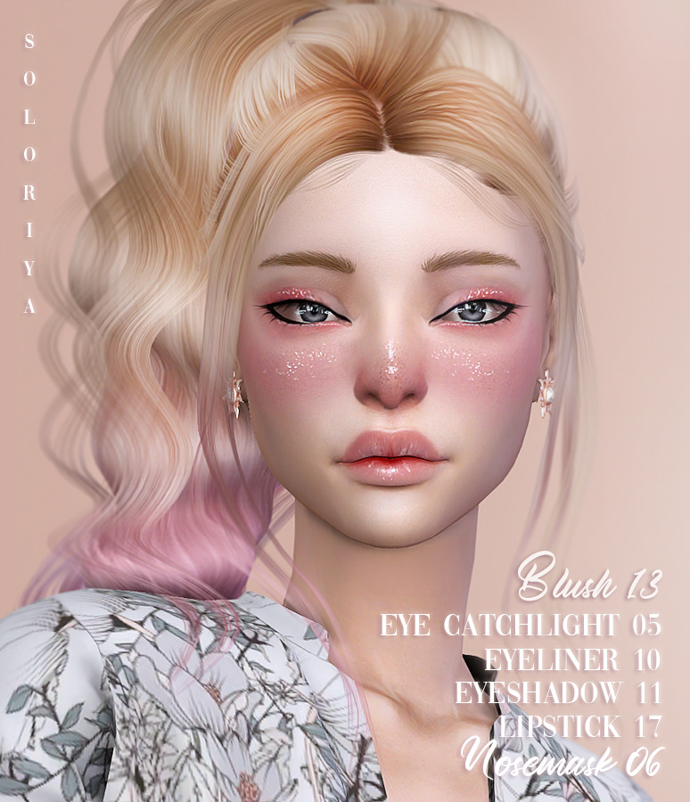 Soloriya's custom content - ***Blush 13, eye catchlight 05, eyeliner 10,...