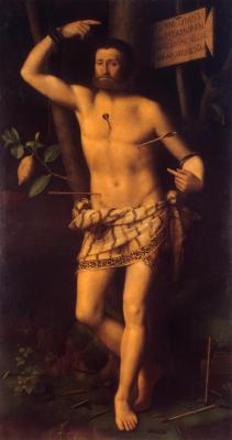 Bernardino Luini - Saint Sebastian. 1526