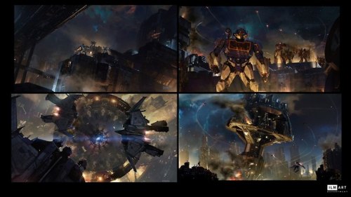 apodemusalba: k-gufureblog: ILM Bumblebee movie More artwww.ilm.com/visual_development/bumbl