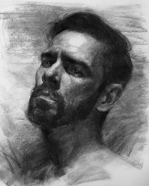 beyond-the-pale:   Oliver Sin (Querétaro, México)   - Vine charcoal drawing