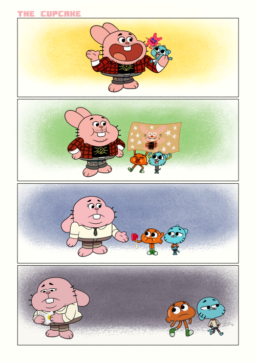 “The Cupcake” &ndash; a belated Father’s Day comic!Click here for the full and uncompressed version.