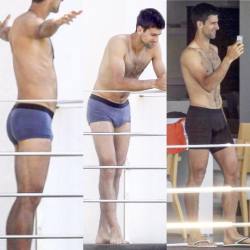 guysunderwearglimpse:  Novak Djokovic#model