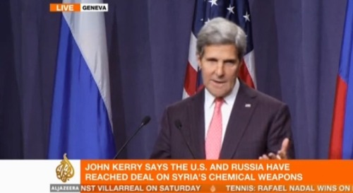Syria is given one week to declare its stock of chemical weapons as part of a plan to eliminate its 