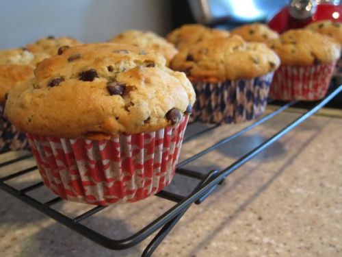 Banana Chocolate Chip Muffins