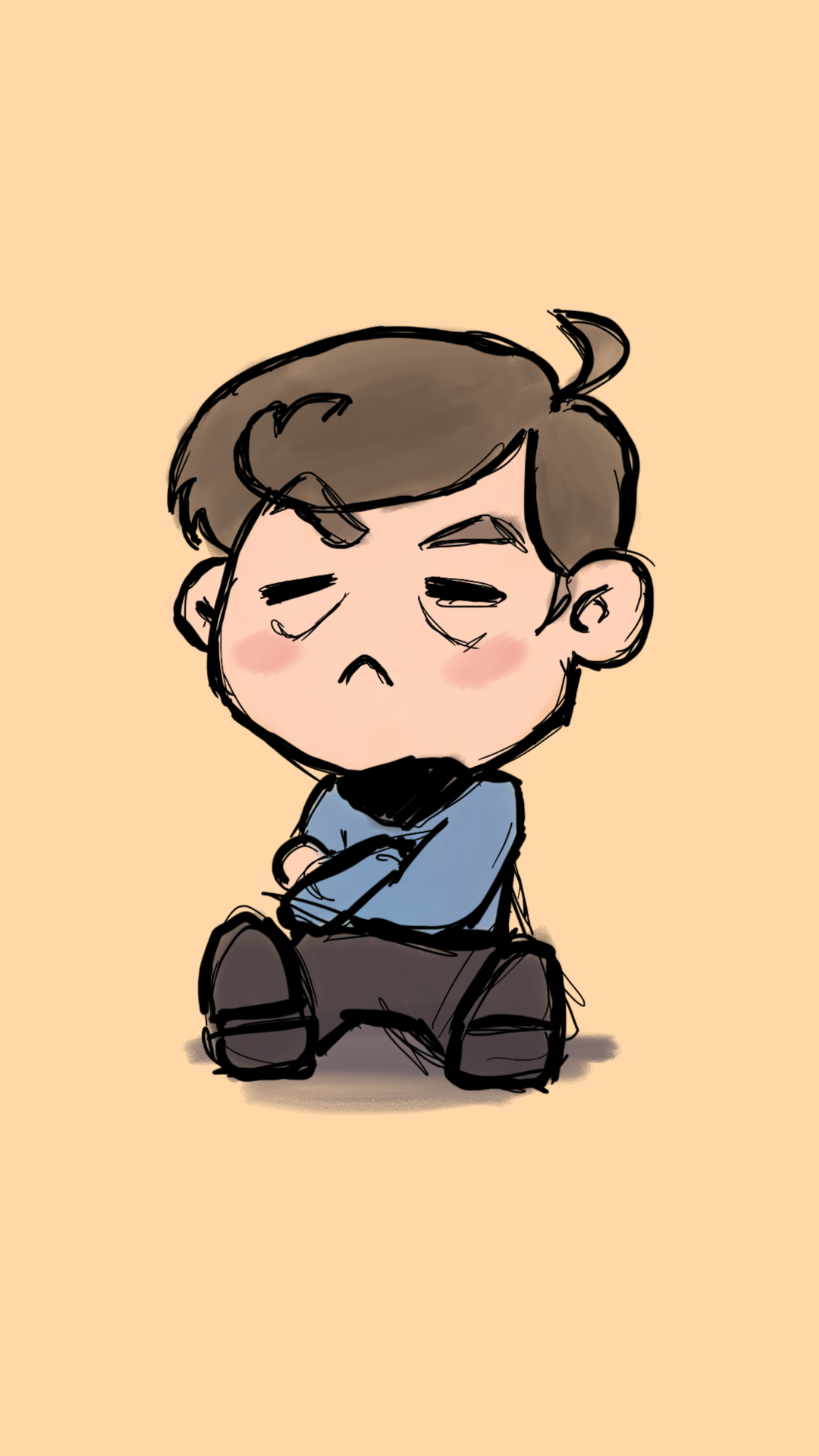 Pro tip for insomniacs: Can’t sleep? Draw a pocket-sized McCoy on your phone. It won’t help you sleep, but at least now you’