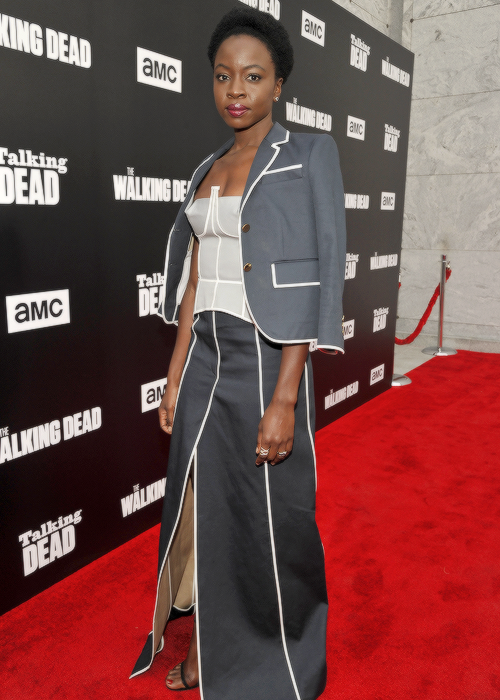 dailytwdcast:Danai Gurira attends AMC presents ‘Talking Dead’ on October 23, 2016 in Los Angeles, Ca