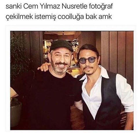 Sanki Cem Yılmaz Nusretle...