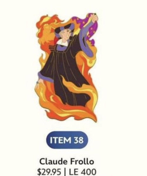 Yay New Frollo Pins This Is The Annual Frollo Crumb
