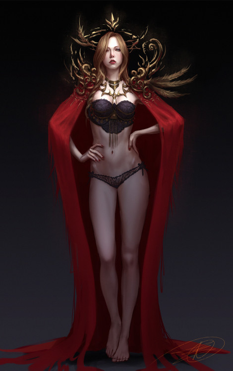  Fantasy Woman.Zero Akumahttps://www.artstation.com/artwork/2q9w2J 