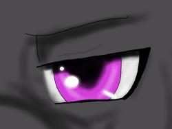 Close up on Aries’ eye! Aries: H-hey!