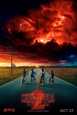 strangerthingsdaily:The first poster of the second season of Stranger Things is out. The new season will premiere on Netflix on October 27th!
