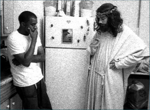 defjamblr:  Happy Easter from Yeezus and Jesus. #DefJam30 