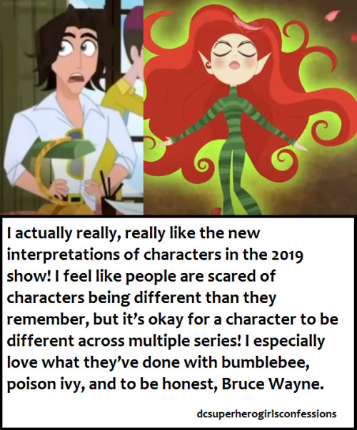 I actually really, really like the new interpretations of characters in the 2019 show! I feel like p