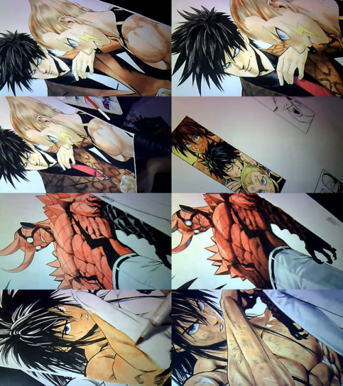 the-nysh: Murata stream update: coloring content for Volume 14! (Spot the hidden egg!)