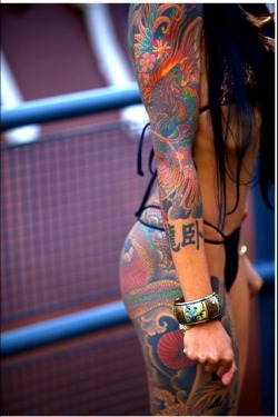 Women with tatoos