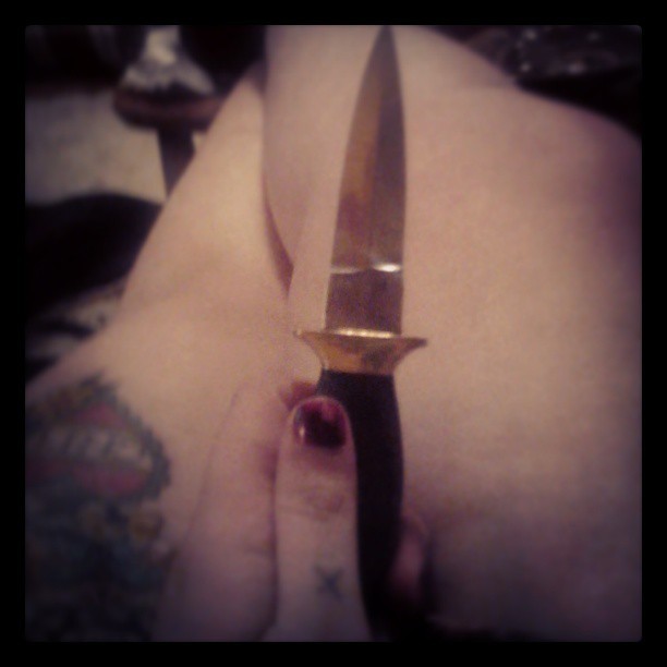 queenbsnot:  Good adult purchases. #bootknife 