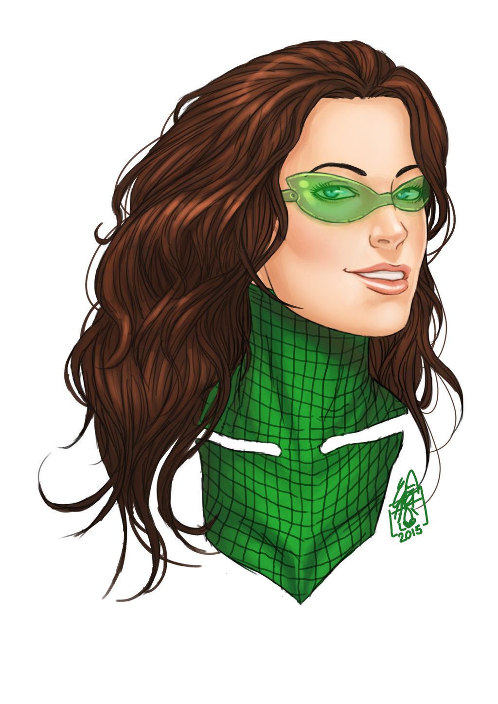 Emerald Valkyrie by Eeren by cyberkitten01   Another fab commission, this time of