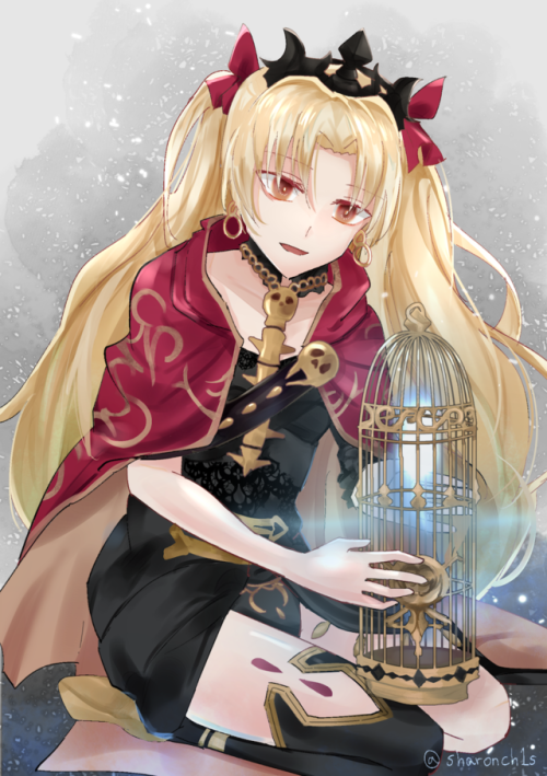 ereshkigal just came out in the taiwan server and i am loving her SO MUCHi love the contrast between
