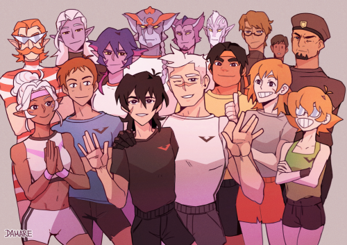 damare-draws: Thank you for reading the gym!AU everyone! &lt;3It is finally complete! It was a fun 