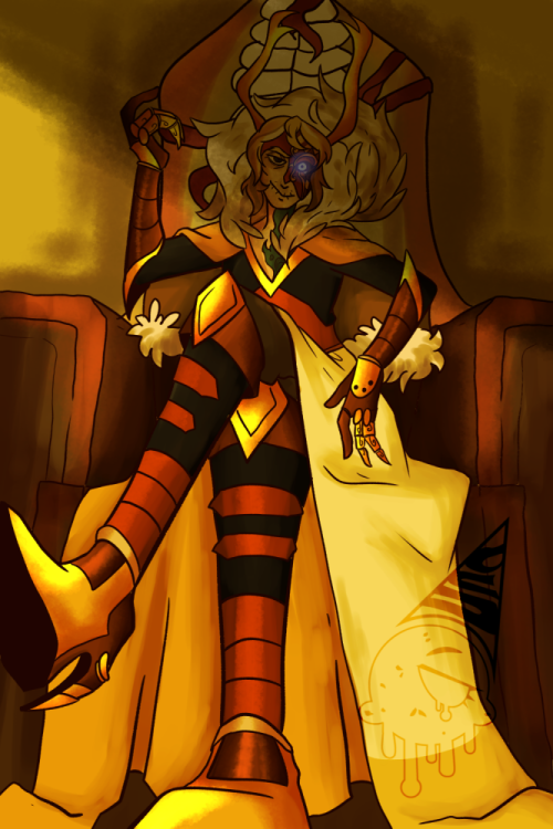 sheltered-uno:DAY 17 + 18 OF BELOCTOBER: THRONE + MASQUERADEWhat if belos had the sass of a classic 