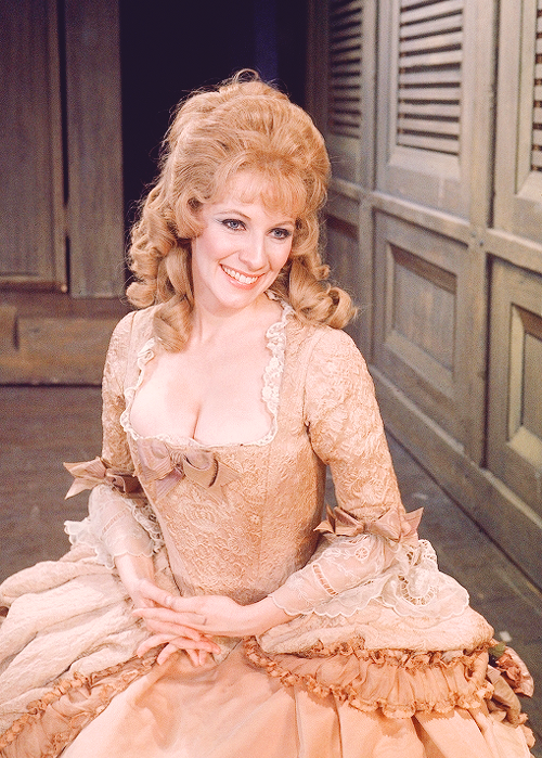 Betty Buckley as Martha Jefferson in a publicity shot for the Broadway musical “1776.” [