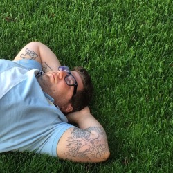 bearjewnyc:  Grass. Me. Summer2014. 