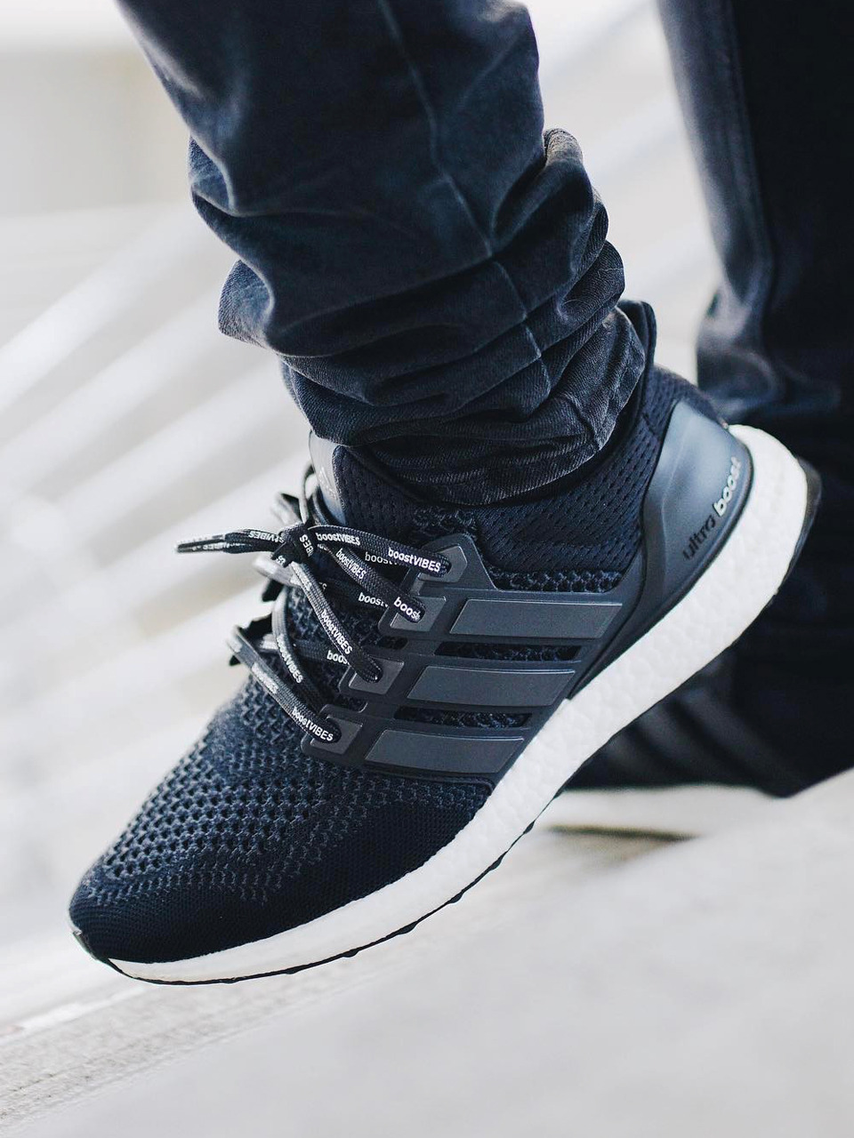 ultra boost core black 2015