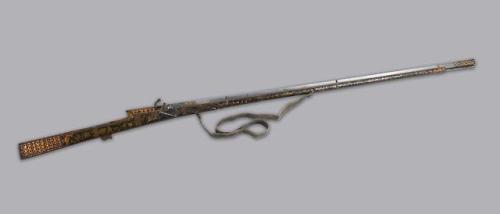 Matchlock toradar musket, India, early 19th century.from The Hermitage Museum, St. Petersburg