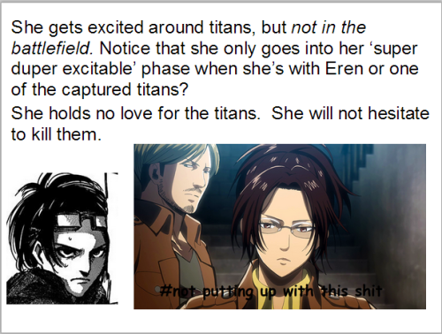 space-queer:  ask-petra-raawr:  skies-of-amethyst:    i’ve been waiting for THIS srsly   Hey bro this is nice but you’re misgendering Hanji