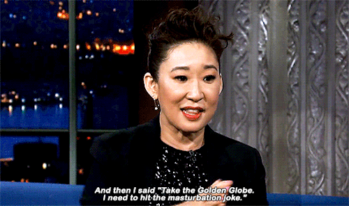 killingevegifs:I grew up never seeing myself on-screen, and it’s really important to me to give peop