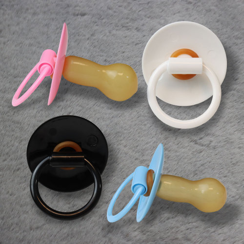 pacifieraddict:These Vintage Adult Size Pacifiers are for those who are looking to go a little retro