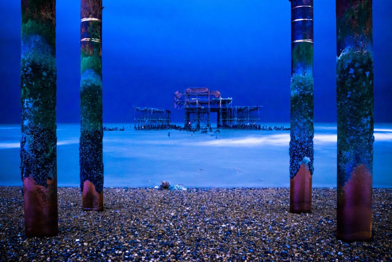 destroyed-and-abandoned:  The West Pier, Brighton, England, UK via monkeyfobia 