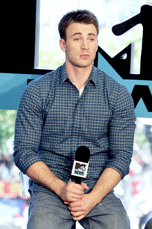 I cannot focus on anything except the strategically placed hands.   Oh lawd, the