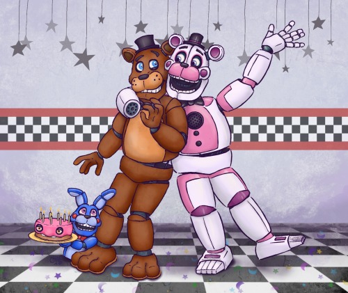 A couple of customs ( Fredbear, count the ways funtime freddy and