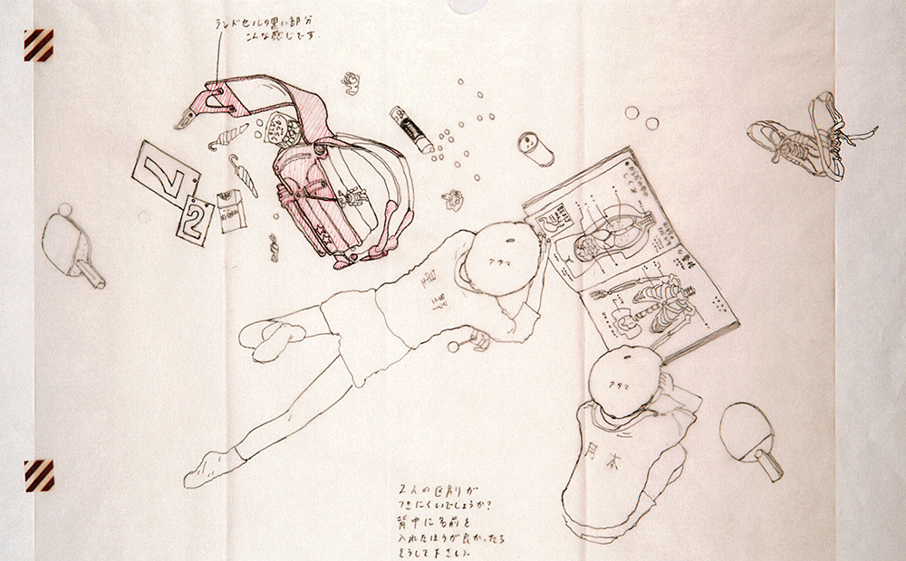 artbooksnat:  Ping Pong (ピンポン)Animation drawings from the emotional final