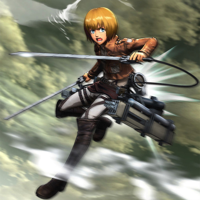 New visuals and screenshots (Combined with earlier ones) of Eren, Mikasa, and Armin