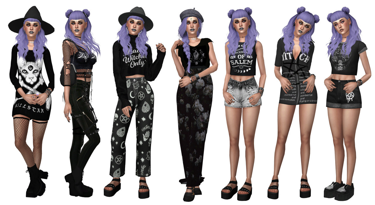 Sims 4 Lookbook On Tumblr