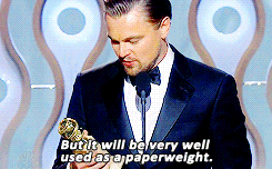 4rch0n:   Leonardo DiCaprio is tired of your shit, Academy!  sry guys it’s a fake, but it’s hilarious xD