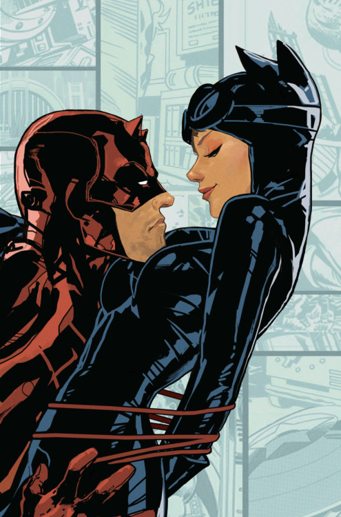 ArtStation - Selina Kyle and Matt Murdock, by Dave Seguin