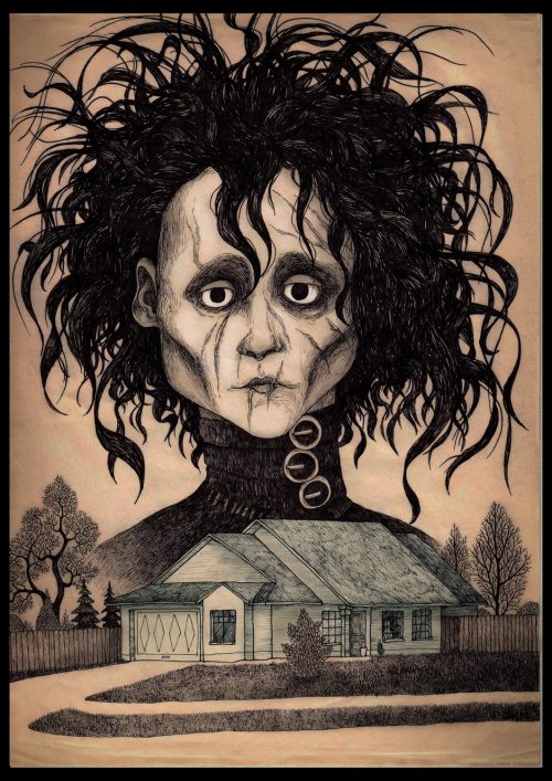 fer1972:  Edward Scissorhands 1.By Roberto porn pictures