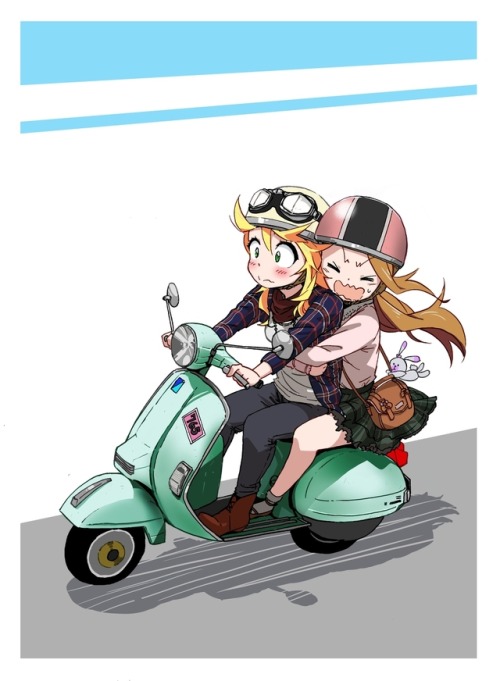 ✧･ﾟ: *✧ &ldquo;Let’s go for a ride on the Vespa, Ojou-same~” ✧ *:･ﾟ✧♡  Characters ♡ : Miki Hoshii ♥ 