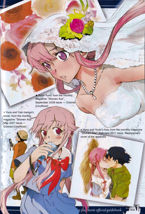 The Mattress — Mirai Nikki Fragments Official Guidebook