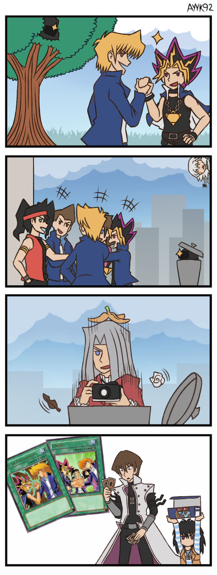 haniwahead:  Kaiba would later commission Pegasus to make Kaibaman in his likeness