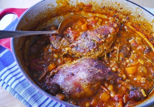 Duck Breast, Roast Squash & Pearl Barley Risotto Recipe · Gressingham