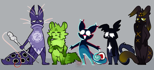 Redesigned My Favorite Creatures C: