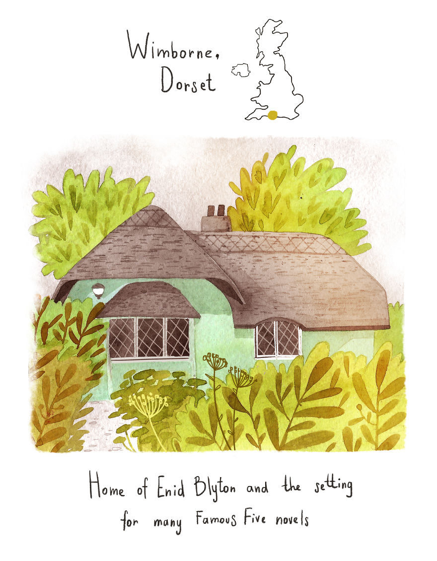 myend-ismybeginning: Iconic Literary Locations in the UK  