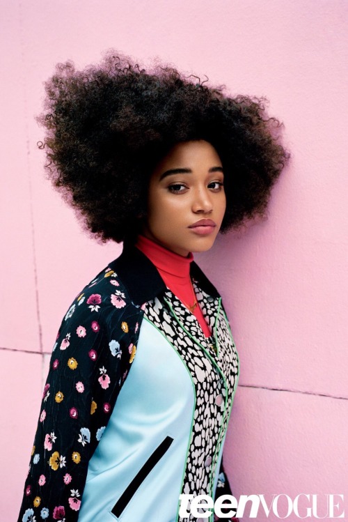 daily-tay: Amandla Stenberg for TEEN VOGUE