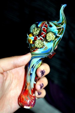 creoleprincess777:  Three bowl, blown glass