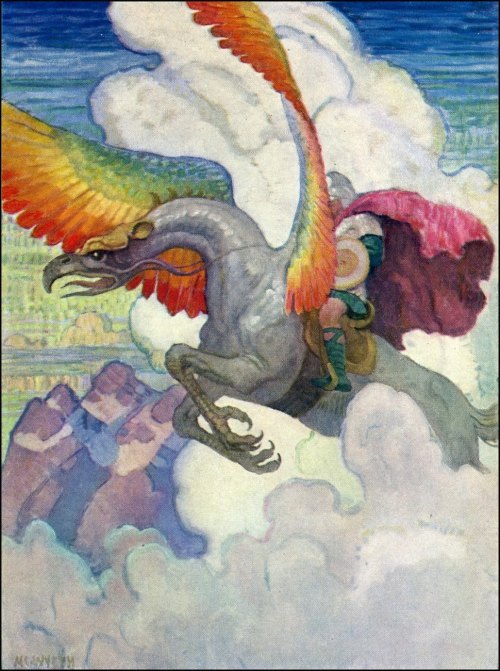 the-evil-clergyman:  Illustration from Legends of Charlemagne by N. C. Wyeth (1924)